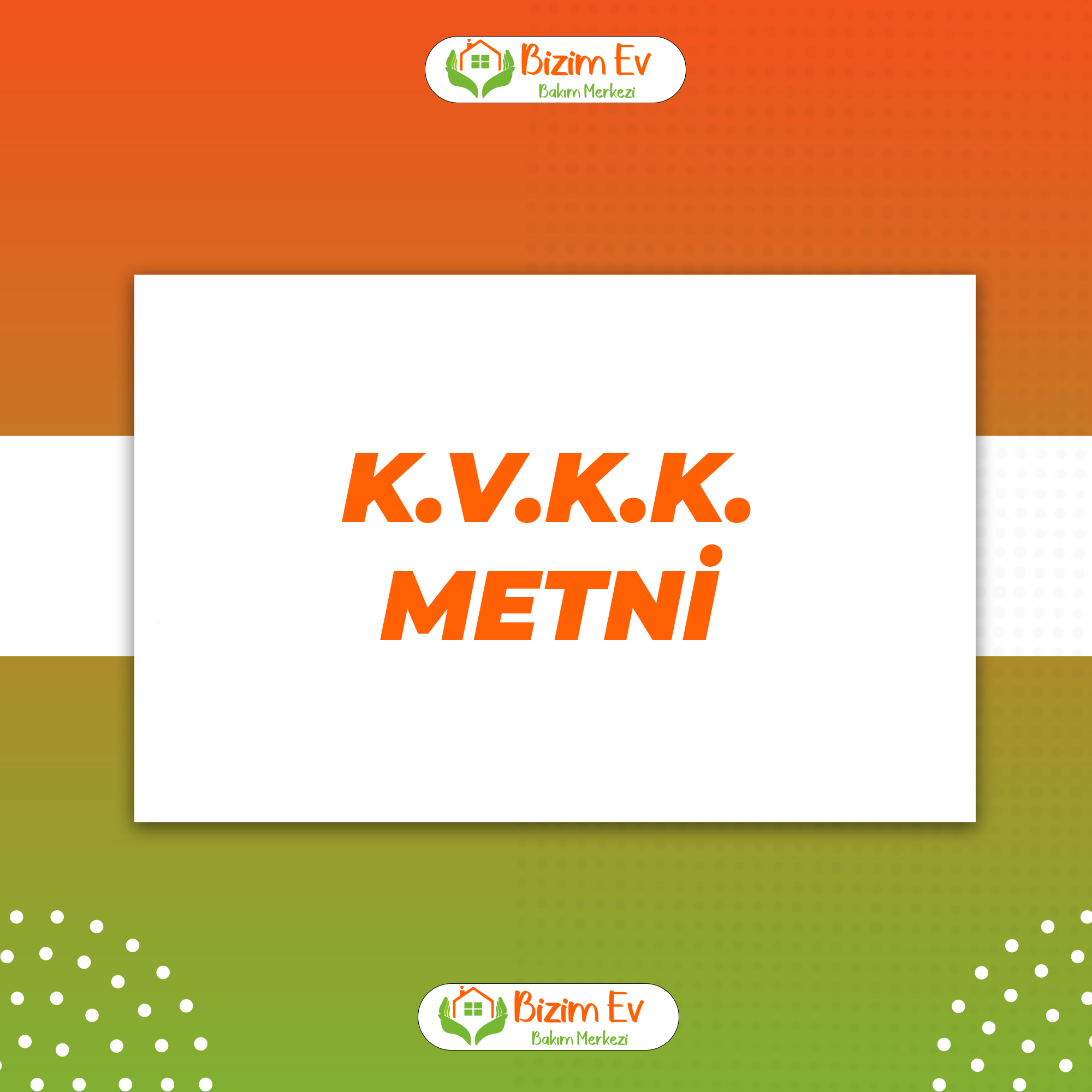 KVKK Metni